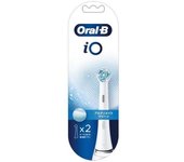 Cepillo de repuesto exclusivo para la serie BRAUN iO Ultimate Clean 2 piezas BLANCO Oral-B blanco blanco