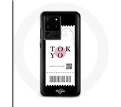 Coque pour Samsung Galaxy S20 Ultra Billet d'avion Tokyo Japon