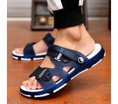 Sandalias de verano para Hombre, zapatillas informales para la playa al aire libre, Zapatos De Hombre para interiores, duraderos, antideslizantes, con punta abierta, nuevo 34