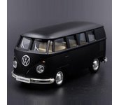 Simulación Exquisitos vehículos de juguete y fundido a presión 1950 VW T1 Transporter Autobús clásico RMZ city 1:Coche extraíble modelo 36 de aleación