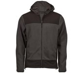 Tee Jays Chaqueta polar con capucha de montaña para hombre 3XL