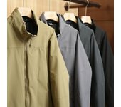 Chaqueta impermeable ligera para exteriores de otoño e invierno para hombre, chaqueta de algodón de moda cálida, versátil y sencilla XXXXL negro