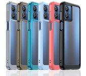 Funda para Motorola Moto G14 de 6,5 pulgadas con borde suave de silicona transparente para Motorola Moto G14 4G For Moto G14 azul del lago