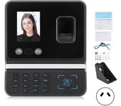 Máquina de control de acceso con pantalla a color de 2,8 pulgadas, IP, huella dactilar, contraseña, desbloqueo de tarjeta de identificación