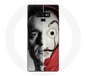 Coque pour Samsung Galaxy Note 9 La casa de papel Berlin Masque Split