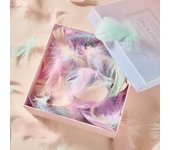 100 Uds plumas de cisne blancas y rosas plumas de ganso naturales flotantes para Cajas de Regalo suministros de relleno decoración del hogar de boda DIY negro