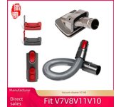 Accesorio de cabezal de cepillo para mascotas Huixi para Dyson V6V7V8V10: ideal para mascotas de pelo largo switch lock one rojo