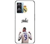 Coque Maniacase pour Realme Narzo 50 5G Kylian Mbappe Real Madrid 9 Hola