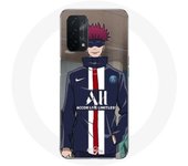 Coque pour Oppo A74 5G Paris Saint Germain PSG Anime Fan Art