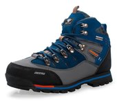 Zapatos de senderismo para hombre, botas de trekking para escalada de montaña de invierno, botas de nieve informales de moda para exteriores de alta calidad dg6 40 azul