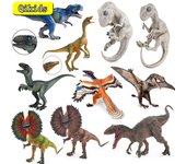 Dinosaurio de juguete modelo Animal Dilophosaurus Velociraptor Indominus Rex Arcteryx figuras de acción Jurassic World Dino niños juguete para regalo