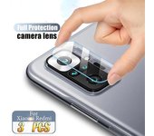 3 protectores de lente de cámara de vidrio templado para Xiaomi Mi 11 Lite Redmi Note 14 13s 13 12s 12 11s 11 10s 10 9s 9 8 Pro Poco X6 X5 X3 12C 14C 13C 10C 9T 9C Mi 11 Lite