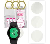3x apgo Hydrogel Matte Screen Protector for Samsung Galaxy Watch4 40mm, Hydrogel Film, Flexible, Soft TPU with positioning layer easy installation