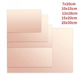 Placa PCB laminada de un solo lado con revestimiento de cobre FR4 (7 x 10 cm, 10 x 15 cm, 12 x 18 cm, 15 x 20 cm, 20 x 30 cm)