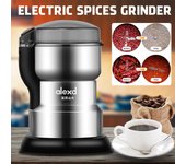 Molinillo Eléctrico para alimentos secos, molinillo para granos, especias, café, 400W, 220V, máquina trituradora, medicina casera, trituradora de harina en polvo without handle