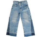 Jeans wide legs 600956 para Niñas 8 AÑOS azul