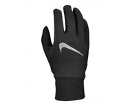 Nike Guantes deportivos Accelerate para hombre S plata/negro