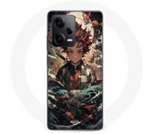 Coque Maniacase pour Xiaomi Redmi Note 12 Pro 5G demon slayer Tanjiro anime manga