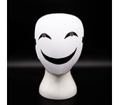Anime Black Bullet Hiruko máscara blanca casco accesorios para disfraz Cosplay regalo de Halloween