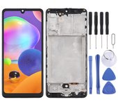 Pantalla TFT LCD para Samsung Galaxy A31 / SM-A315 Digitalizador Asamblea Completa con Marco negro