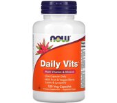 NOW Foods, Daily Vits, Multivitamins & Minerals, 120 Veggie Capsules