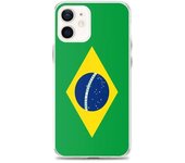 Coque Télephone Drapeau Brésil - iPhone 12