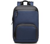 OZUKO-mochila para hombre nueva, mochila para viajero, negocios, ocio, bolso para ordenador impermeable Simple 42X11X30CM negro