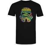 Star Wars Girls Command Stormtrooper Patterned Cotton T-Shirt 9-11 Years negro