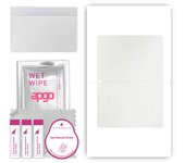 apgo Protective Skin Sticker for the back compatible with Huawei MediaPad M2 10.0, Wrap Film, Foil, Vinyl - Pattern Matte Transparent