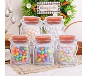 40 piezas de huevos de Pascua falsos hechos a mano, huevos de espuma de colores, rellenos para canastas de Pascua, huevos moteados falsos para coronas de Pascua, sombreros, decoración E