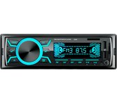 Radio Estéreo Led de 7 colores para coche, Autoradio BT, USB Dual, carga rápida, Audio estéreo USB, MP3, ID3, WMA, AUX-IN varios colores