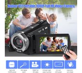 3  Full HD 16X Zoom Visión nocturna Cámara DV Videocámara Grabadora de vídeo digital