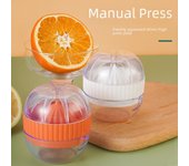 Exprimidor manual multifuncional para naranjas y limones: herramienta para exprimir jugos en casa.