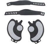 Pedales de bicicleta estática con correas de PP y PVC, de acero inoxidable, universales y ajustables.