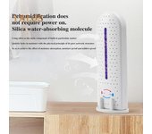 Secador de aire eléctrico portátil, ultrasilencioso, funcionamiento sencillo, ahorro de energía, secador eléctrico automático para dormitorio, absorbente de humedad A