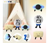 Lindo muñeco de peluche, juguete de regalo, muñeco de trapo de dibujos animados para niños One Size