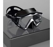 Máscara de buceo de silicona profesional, equipo de esnórquel para adultos, gafas de natación impermeables a los rayos UV para hombres y mujeres