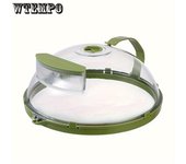 Funda a prueba de salpicaduras para alimentos en microondas, funda protectora con ventilación de vapor, funda para bandeja de horno microondas, funda para cuenco, suministros de cocina