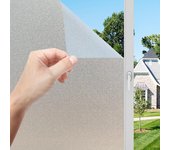 Pegatinas de vidrio mate esmerilado para ventanas y puertas, película de privacidad estática, autoadhesivas, para uso doméstico, baño y cocina, opacas. 30x200cm