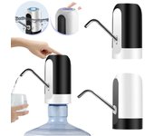 Bomba eléctrica para agua embotellada Bomba de agua Bomba de agua Artefacto Cubo de agua pura Dispensador de agua Prensa de agua One Size negro