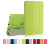 Funda para tableta plegable triple para iPad 10,2 pulgadas 7.° 8.° para 9.7 Air 3 2 Air4 10.9 pulgadas Funda inteligente de cuero PU con activación automática para ipad pro 11 12.9 2020 for iPad Mini 5 blanco
