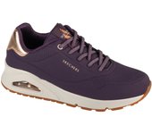 Skechers Uno-Shimmer Away, zapatillas moradas para mujer 40 púrpura