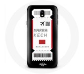 Coque pour samsung galaxy S4 Billet d'avion Marrakech Maroc