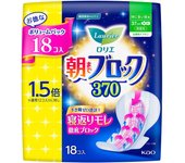 KAO Laurier Morning Block 370 18pieces (Quasi-drug) Laurier Super Absorption Guard Sanitary napkin for night Please replace it as needed during menstr