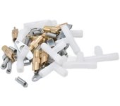 10 bebederos automáticos de pezón para aves de corral, suministros para conejos, roedores y ratas.