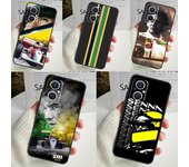 Funda de Ayrton Senna F1 Racing para OPPO Reno 11 F 10 Pro 4Z 5Z 8T 4 5 6 7 8 Lite OPPO Find X3 X6 Pro X2 Neo X5 Lite OPPO Find X3 Neo