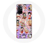 Funda para Xiaomi Redmi Note 11s 5G Demon slayer feliz navidad muestra regalo de navidad
