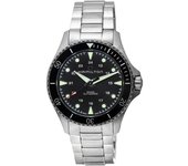 Hamilton Khaki Navy Scuba Black Dial Automático Divers H82515130 300M Reloj para hombre