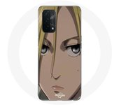 Coque Maniacase pour pour Oppo A74 5G Annie L'Attaque des Titans Manga