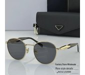 Gafas de sol redondas de tendencia europea y americana para hombres y mujeres, recomendadas por blogueros.